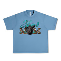Pebble Blue show mom aztec cowhide black angus Urban Heavy Tee - Artiststas