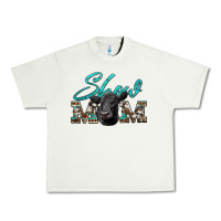 Pistachio show mom aztec cowhide black angus Urban Heavy Tee - Artiststas
