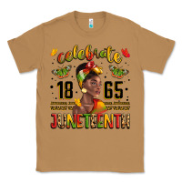 Toasted Coconut celebrate 1865 juneteenth with black woman Classic Tee - LillyAllenDesigns