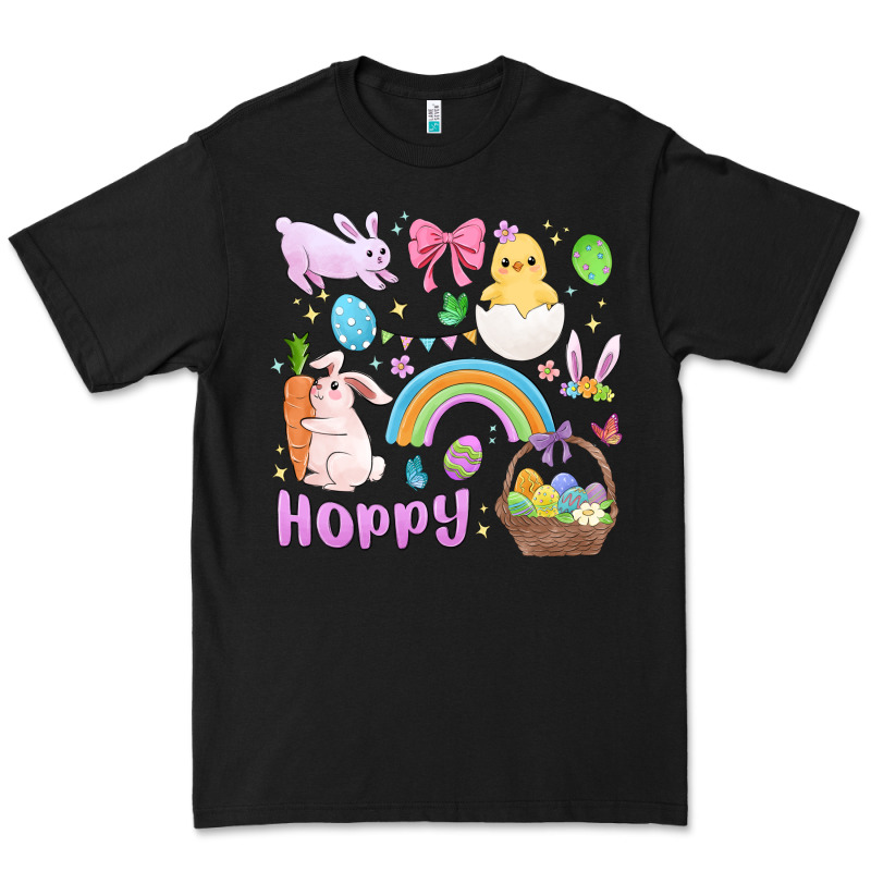 Easter Hoppy Bunny Premium Tee by MaliasSmallBusiness | Teevron