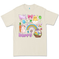 Bone easter hoppy bunny Premium Tee - MaliasSmallBusiness