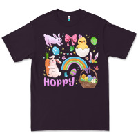 Plum easter hoppy bunny Premium Tee - MaliasSmallBusiness