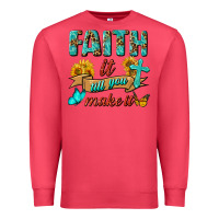 Cardinal Faith It Till You Make It Premium Sweatshirt - BundleAndBundleShop