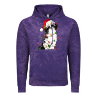 Cloud Purple christmas shih tzu dog Vintage Hoodie - LillyAllenDesigns