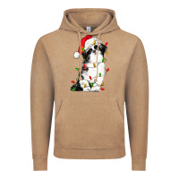 Vintage Coffee christmas shih tzu dog Vintage Hoodie - LillyAllenDesigns