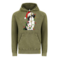 Vintage Olive christmas shih tzu dog Vintage Hoodie - LillyAllenDesigns
