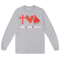Moon Dust Faith Love Watermelon Long Sleeve Tee - Bettercallsaul