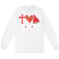 White Faith Love Watermelon Long Sleeve Tee - Bettercallsaul