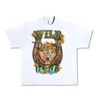 White wild west Urban Heavy Tee - Artiststas