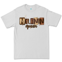 Dove Grey melanin queen Premium Tee - MaliasSmallBusiness