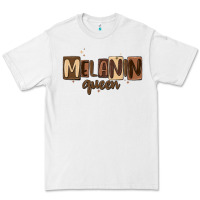 White melanin queen Premium Tee - MaliasSmallBusiness