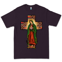 Plum our lady of guadalupe cros Premium Tee - JahusDesignShop