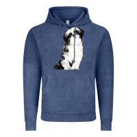 Vintage Denim shih tzu dog Vintage Hoodie - LillyAllenDesigns