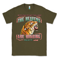 Army Green the heavens are roaring Classic Tee - LillyAllenDesigns