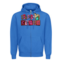 True Royal stupid cupid with cupid olivia Zipper Hoodie - OliviaCreatesArt
