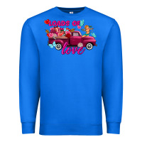 True Royal Loads of love valentine's day truck Premium Sweatshirt - FaDigitalArtStudio