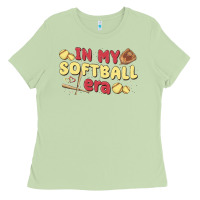 Matcha in my softball era Ladies Tee - MaliasSmallBusiness