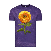 Cloud Purple Gummy Bear Sunflower Vintage Tee - LillyAllenDesigns