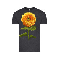 Vintage Black Gummy Bear Sunflower Vintage Tee - LillyAllenDesigns