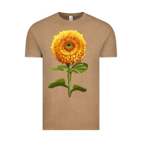 Vintage Coffee Gummy Bear Sunflower Vintage Tee - LillyAllenDesigns