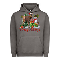 Pigment Tornado happy holidays baby deer Urban Hoodie - LillyAllenDesigns