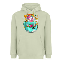 Matcha LGBTQ Unicorn And Narwhal Mug Heavyweight Hoodie - BundleAndBundleShop