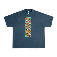 Midnight Navy fall gnomes pen wrap 1 Urban Heavy Tee - Artiststas