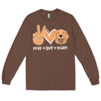 Chestnut Peace Love Golden Long Sleeve Tee - Bettercallsaul
