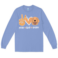 Colony Blue Peace Love Golden Long Sleeve Tee - Bettercallsaul