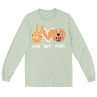 Matcha Peace Love Golden Long Sleeve Tee - Bettercallsaul