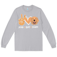 Moon Dust Peace Love Golden Long Sleeve Tee - Bettercallsaul