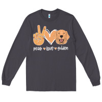 Smoke Peace Love Golden Long Sleeve Tee - Bettercallsaul