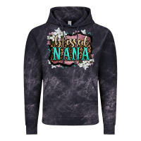 Cloud Black blessed nana Vintage Hoodie - LillyAllenDesigns
