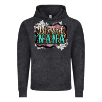 Vintage Black blessed nana Vintage Hoodie - LillyAllenDesigns
