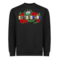 Black salvadorena Heavyweight Sweatshirt - texasbilliewilder