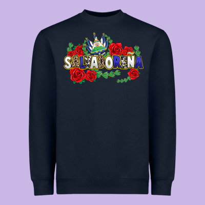 Salvadorena Heavyweight Sweatshirt Designed By Texasbilliewilder