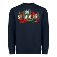 Navy salvadorena Heavyweight Sweatshirt - texasbilliewilder