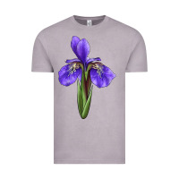 Vintage Zinc Iris Flower Vintage Tee - LillyAllenDesigns