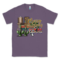 Lavender merry christmas texas Classic Tee - SublimationCraftShop