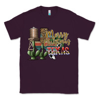 Plum merry christmas texas Classic Tee - SublimationCraftShop