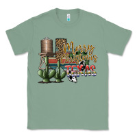Sage merry christmas texas Classic Tee - SublimationCraftShop