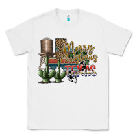 White merry christmas texas Classic Tee - SublimationCraftShop