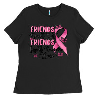 Black friends dont let friends fight cancer alone Ladies Tee - MaliasSmallBusiness