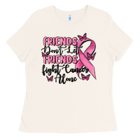 Bone friends dont let friends fight cancer alone Ladies Tee - MaliasSmallBusiness