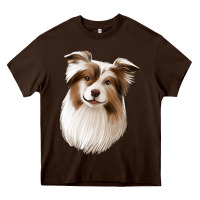 Chocolate Brown Aussie Heavy Core Tee - Jasminsmagicworld