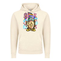 Vintage Artic best mom gnome rainbow clouds butterfly glitter Vintage Hoodie - LillyAllenDesigns
