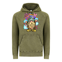 Vintage Olive best mom gnome rainbow clouds butterfly glitter Vintage Hoodie - LillyAllenDesigns
