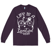 Plum Life is a beautiful ride Long Sleeve Tee - Bettercallsaul