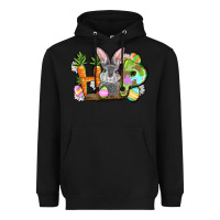 Black hop easter day Heavyweight Hoodie - FaDigitalArtStudio