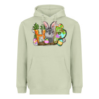 Matcha hop easter day Heavyweight Hoodie - FaDigitalArtStudio